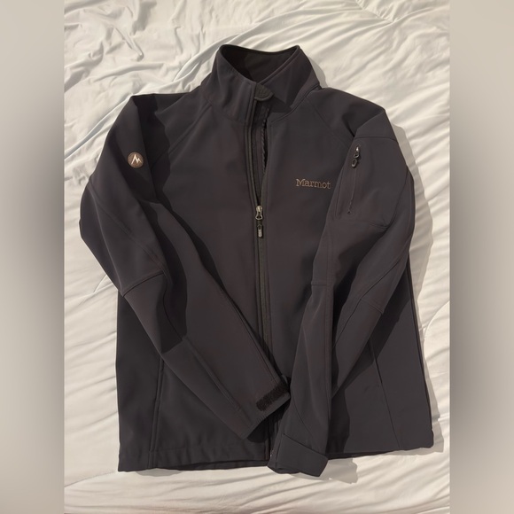 Marmot Men's Softshell Black Jacket M - Picture 1 of 4